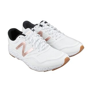New Balance Trail Womens White Mesh Athletic Lace Up Running Shoes